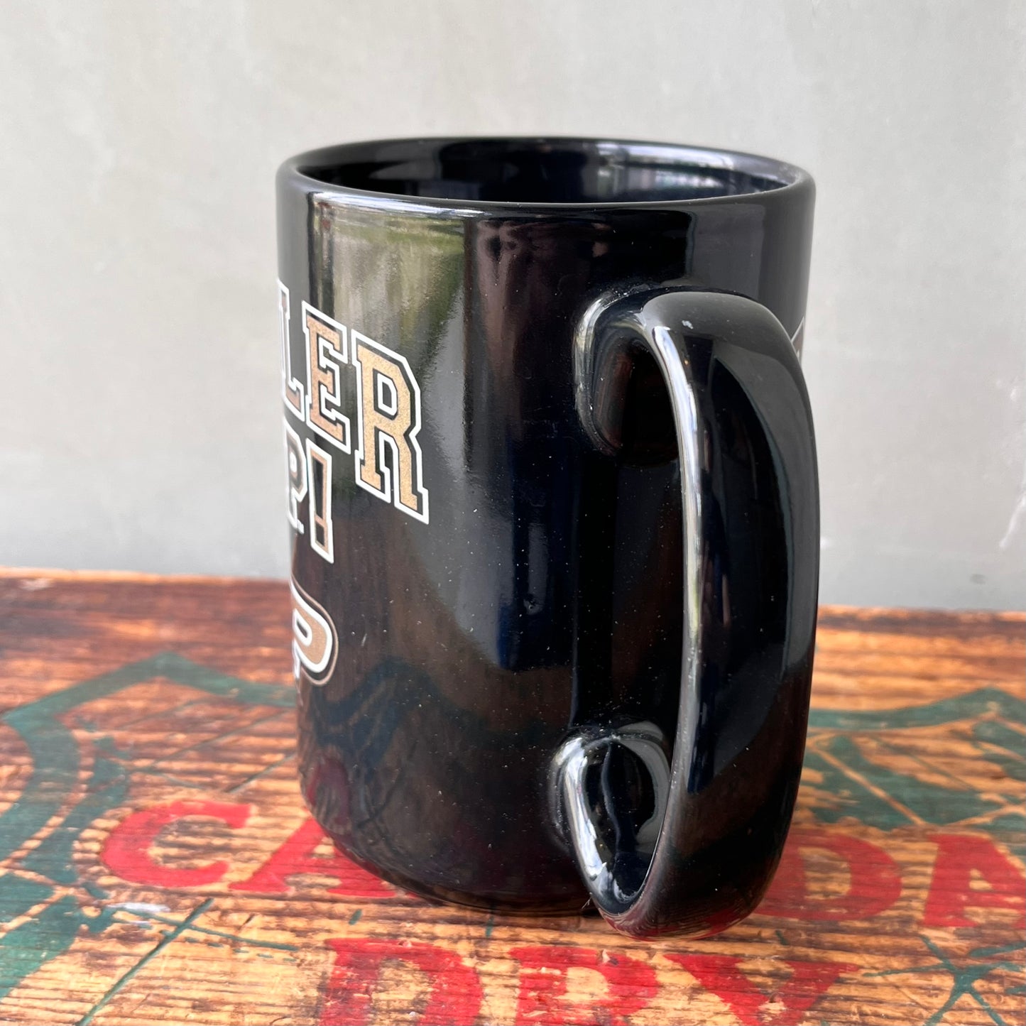 【USA vintage】Purdue Boilermakers
BOILER UP ! P Black Mug