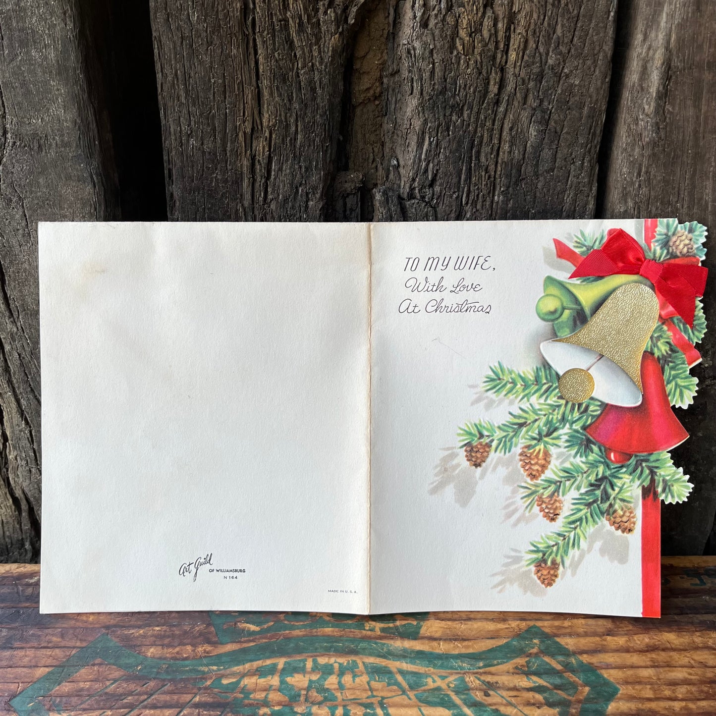 【USA vintage】Christmas Greeting Card