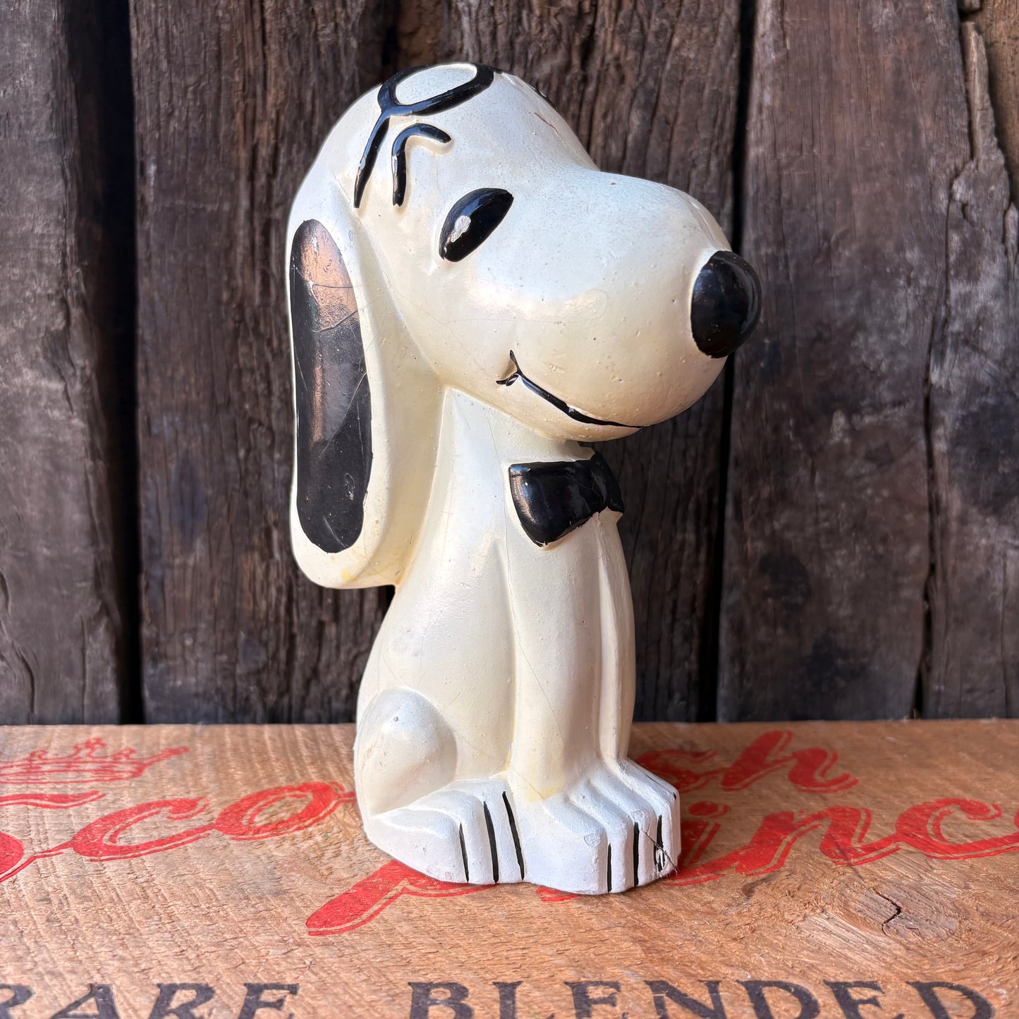 【1960s USA vintage】SNOOPY Coin Bank