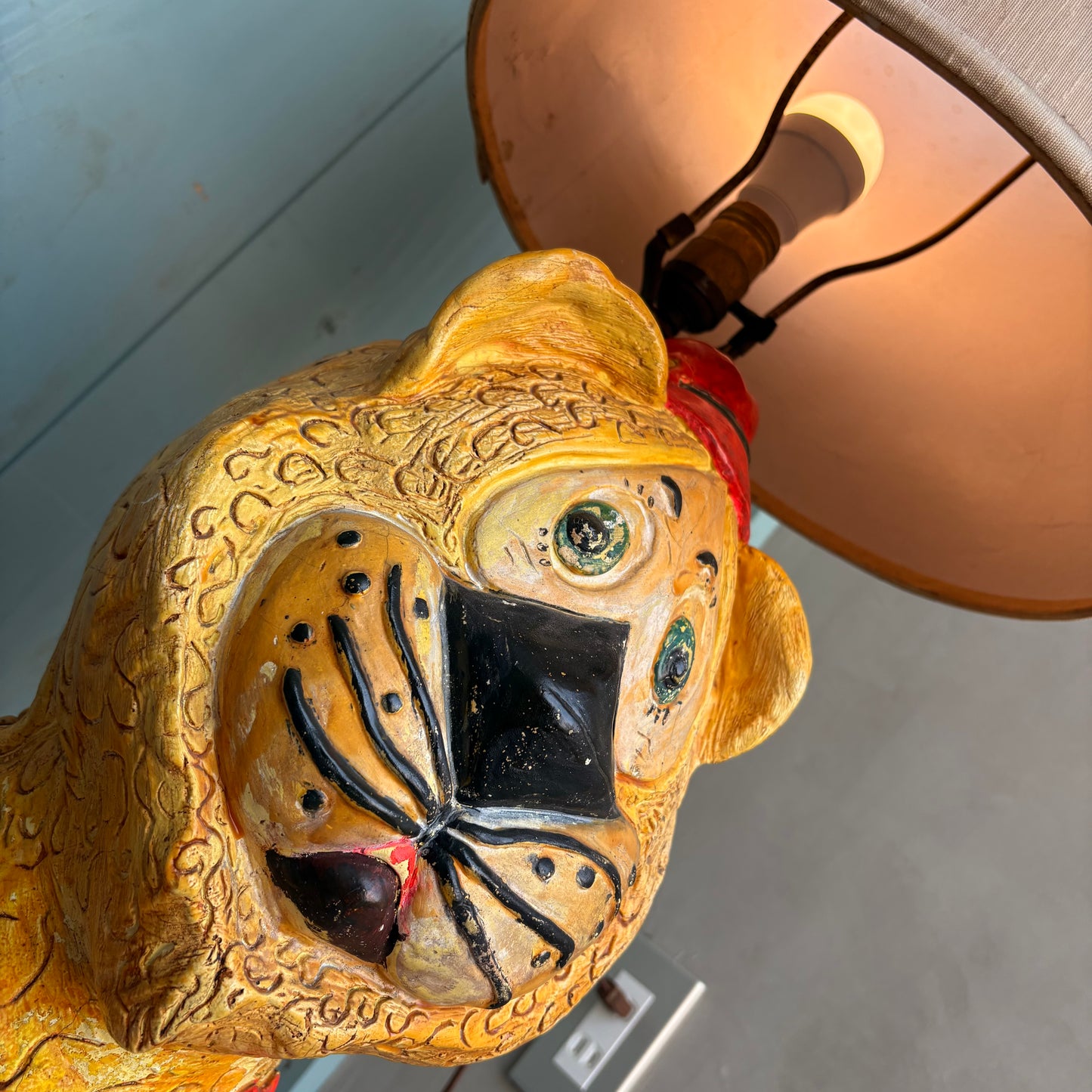 【1970s USA vintage】 YORK 70 Tiger Lamp