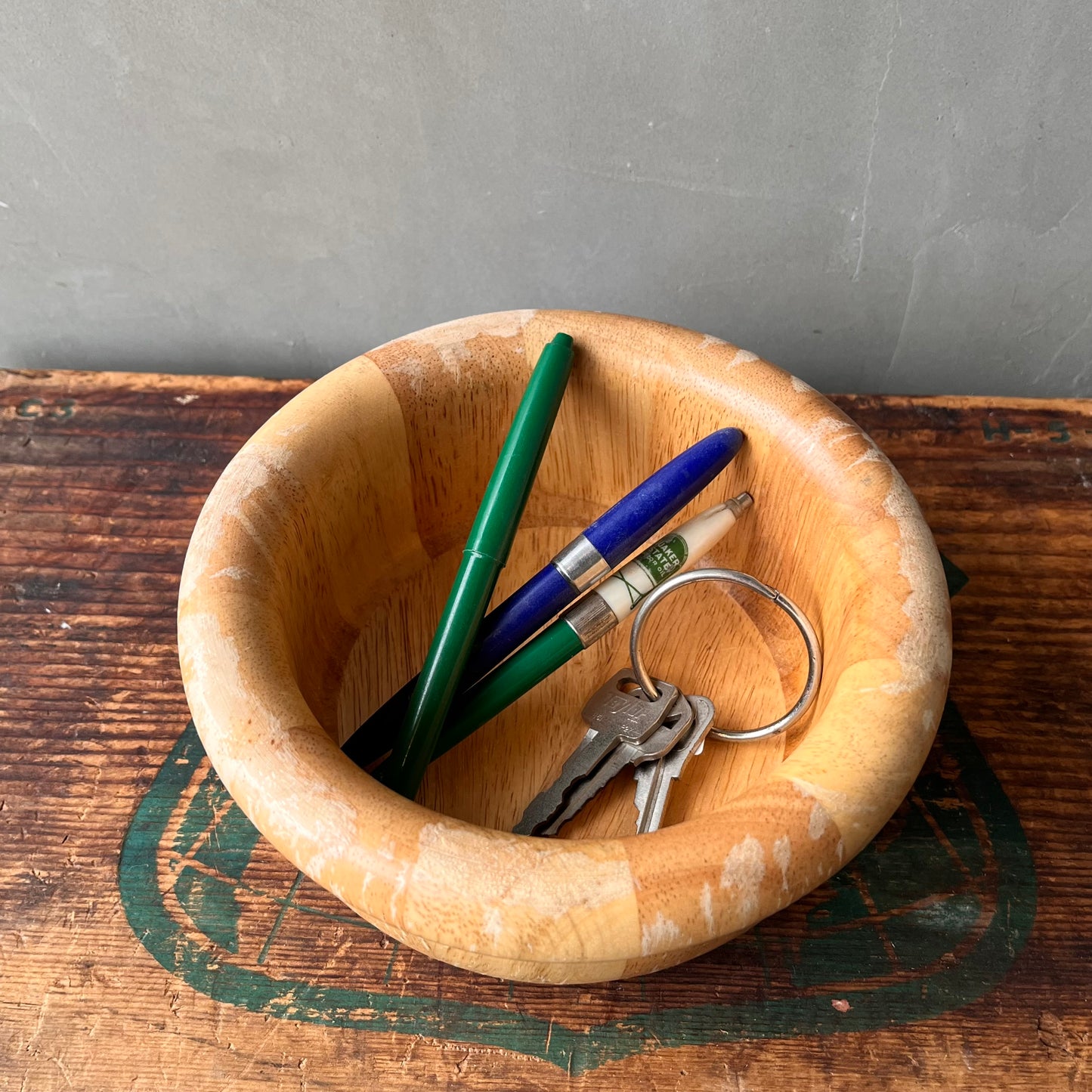 【USA vintage】The Cellar Wooden Bowl