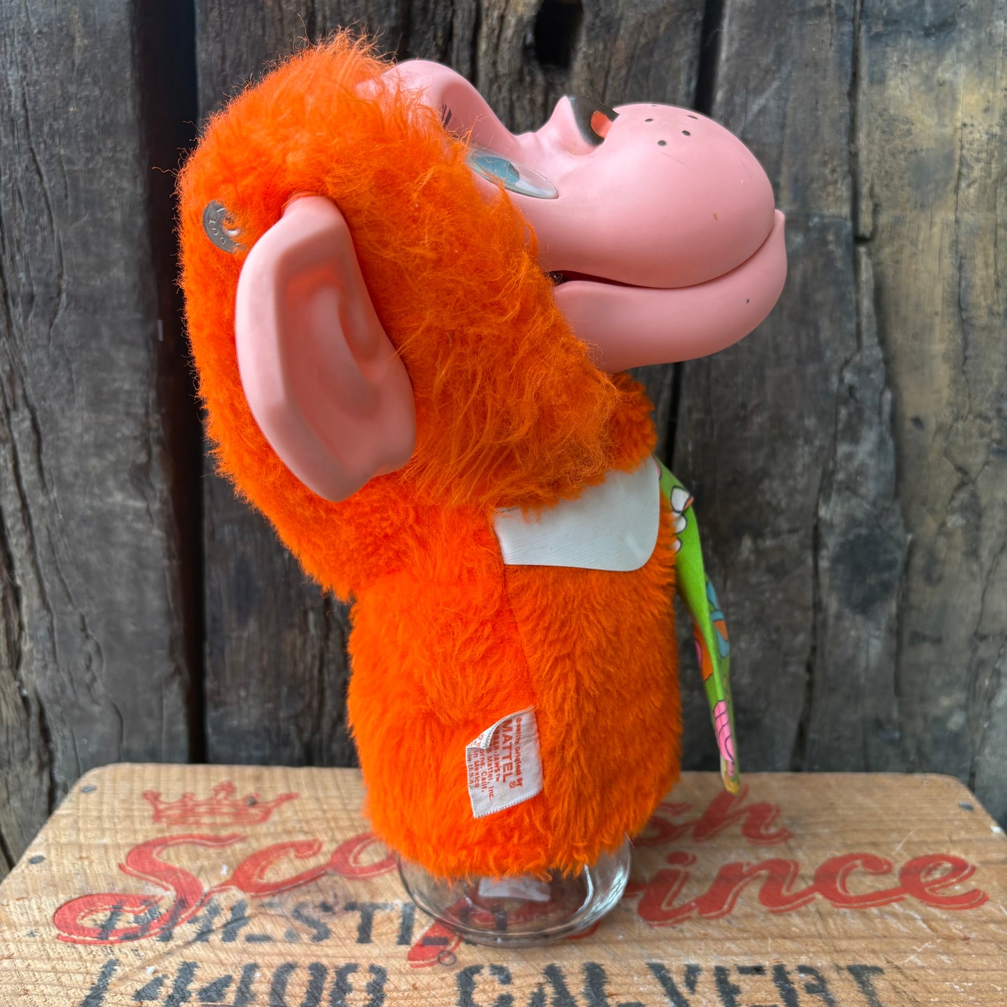 【1960s USA vintage】MAURICE MONKEY Talking Puppet