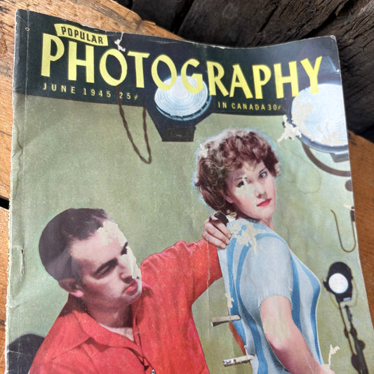 【1945 USA vintage】PHOTOGRAPHY Magazine