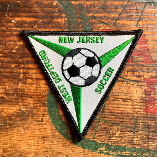 【USA vintage】ワッペン　WEST DEPTFORD NEW JERSEY SOCCER