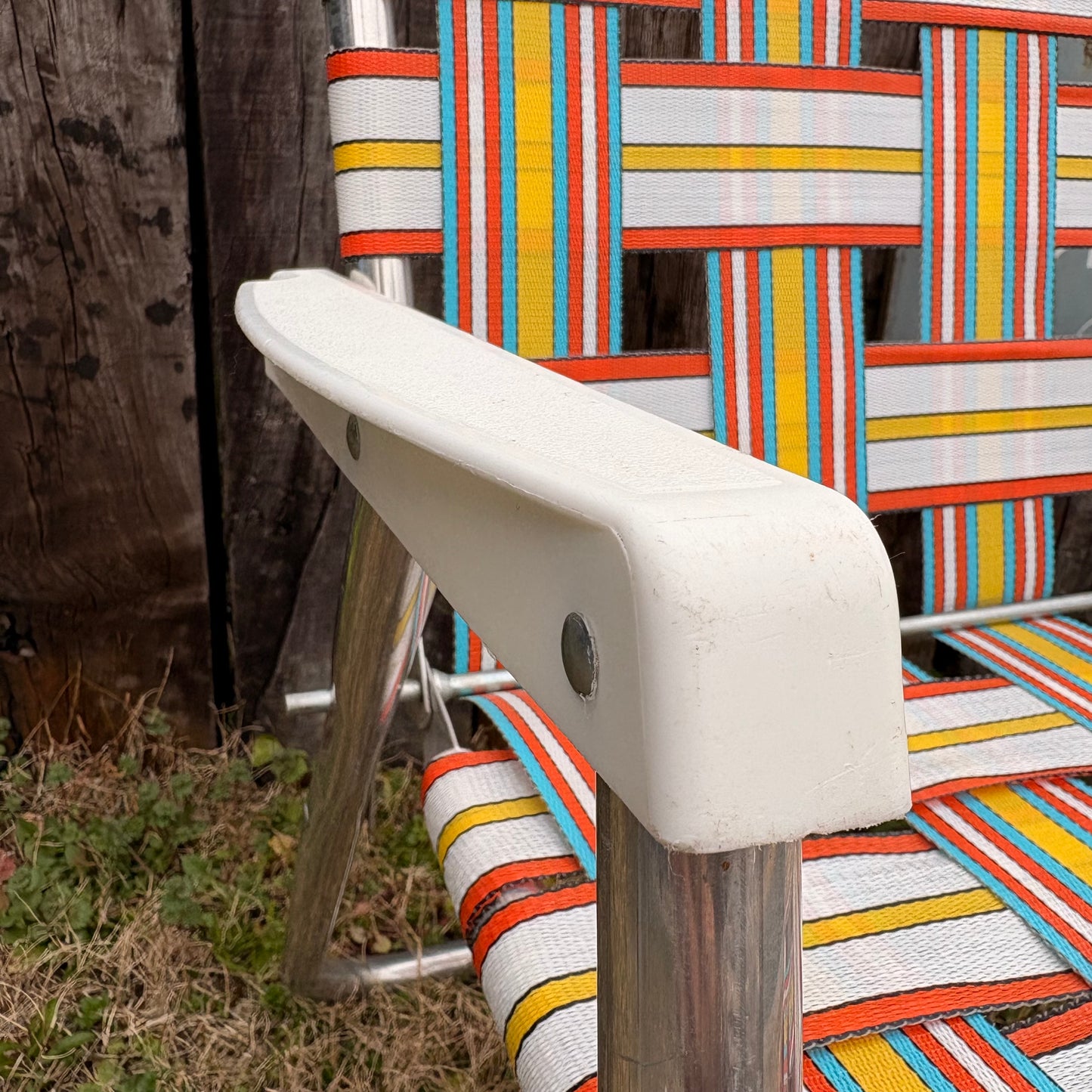 【1960s-1970s USA vintage】Folding Lawn Chair