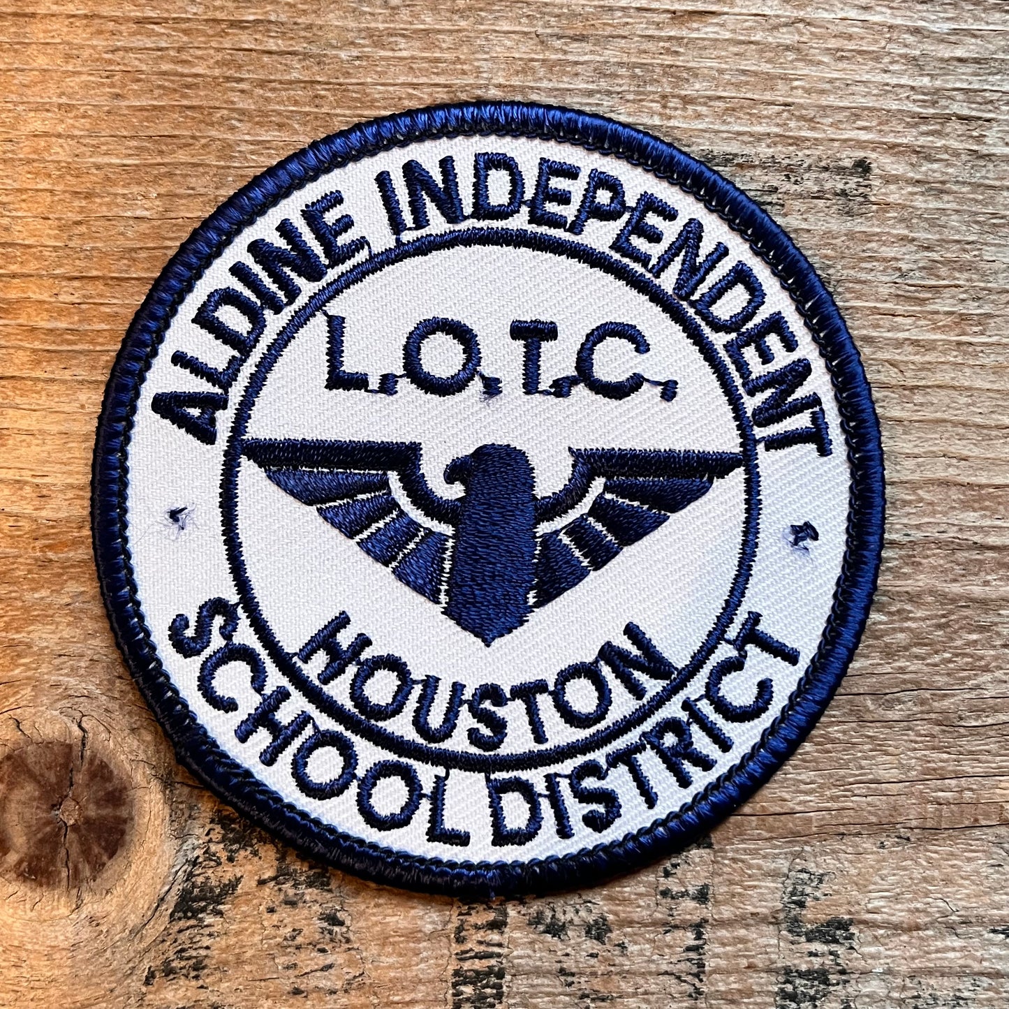 【USA vintage】ワッペン　L.O.T.C.HOUSTON