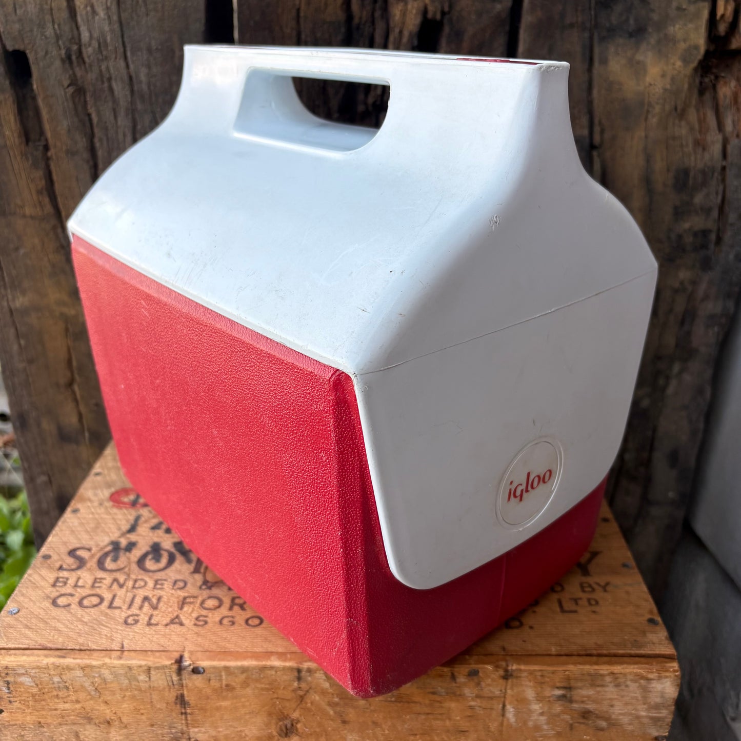 【1980s USA vintage】IGLOO Little Playmate Cooler Box