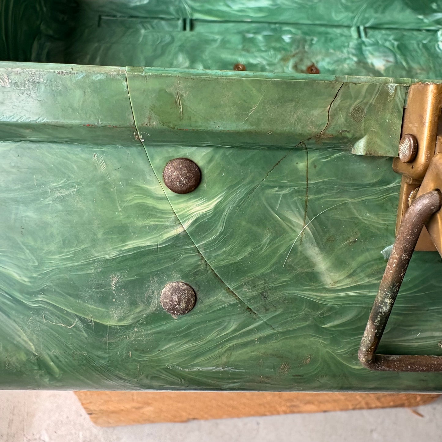 【1950s USA vintage】PLANO Tackle Box