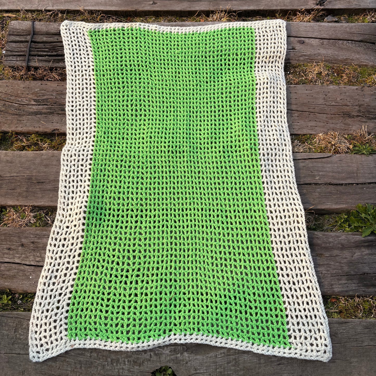 【USA vintage】granny blanket