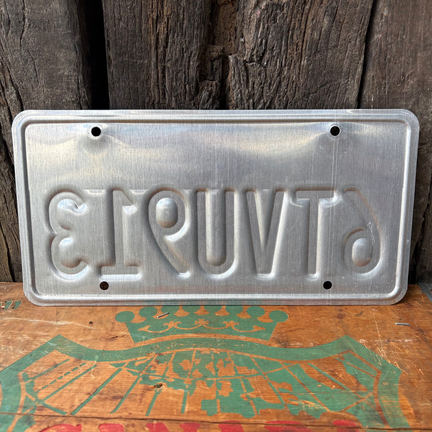 【1980s- USA vintage】 California License Plate