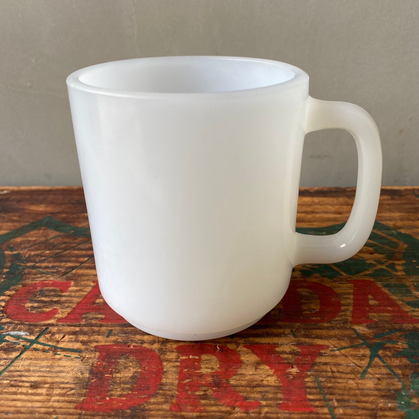 【USA vintage】GLASBAKE mug White