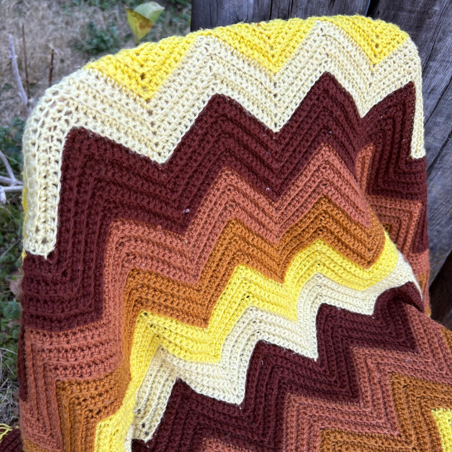 【USA vintage】granny blanket