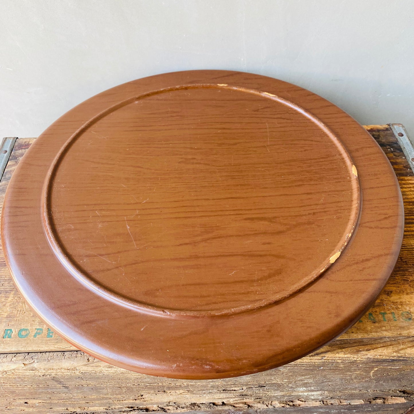 【USA vintage】MCM California pottery R131 turntable & plate