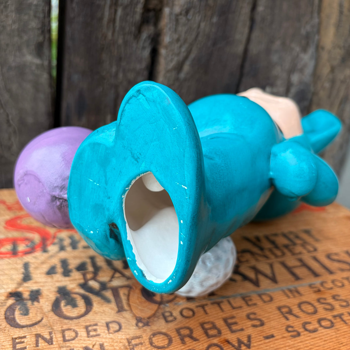 【USA vintage】Atlantic Mold Easter Bunny Ceramic Figure
