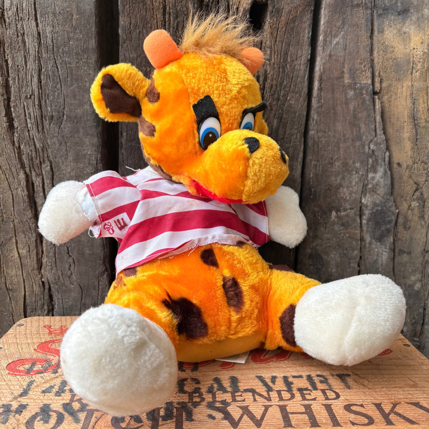 【USA vintage】KUDDLE ME TOYS Giraffe Plush Doll