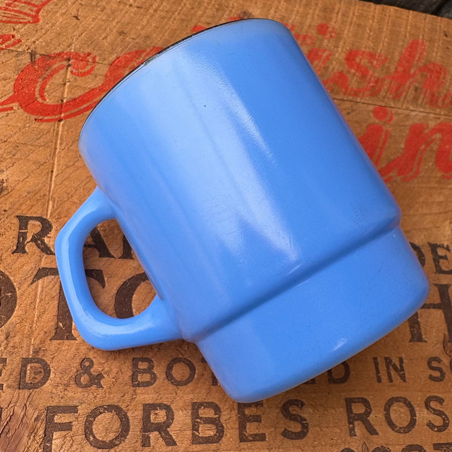 【1960s USA vintage】Fire-King Blue