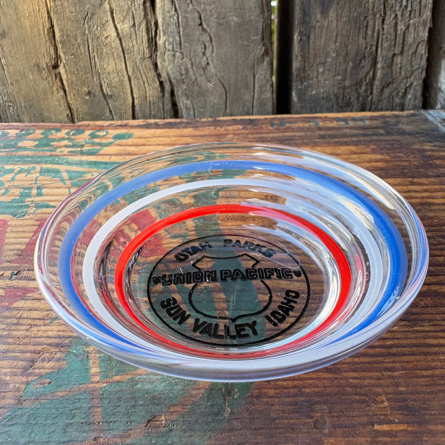 【1940s? USA vintage】UNION PACIFIC Ashtray