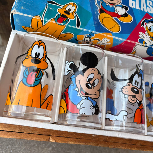 【1980s vintage】Disney Character GLASS SET