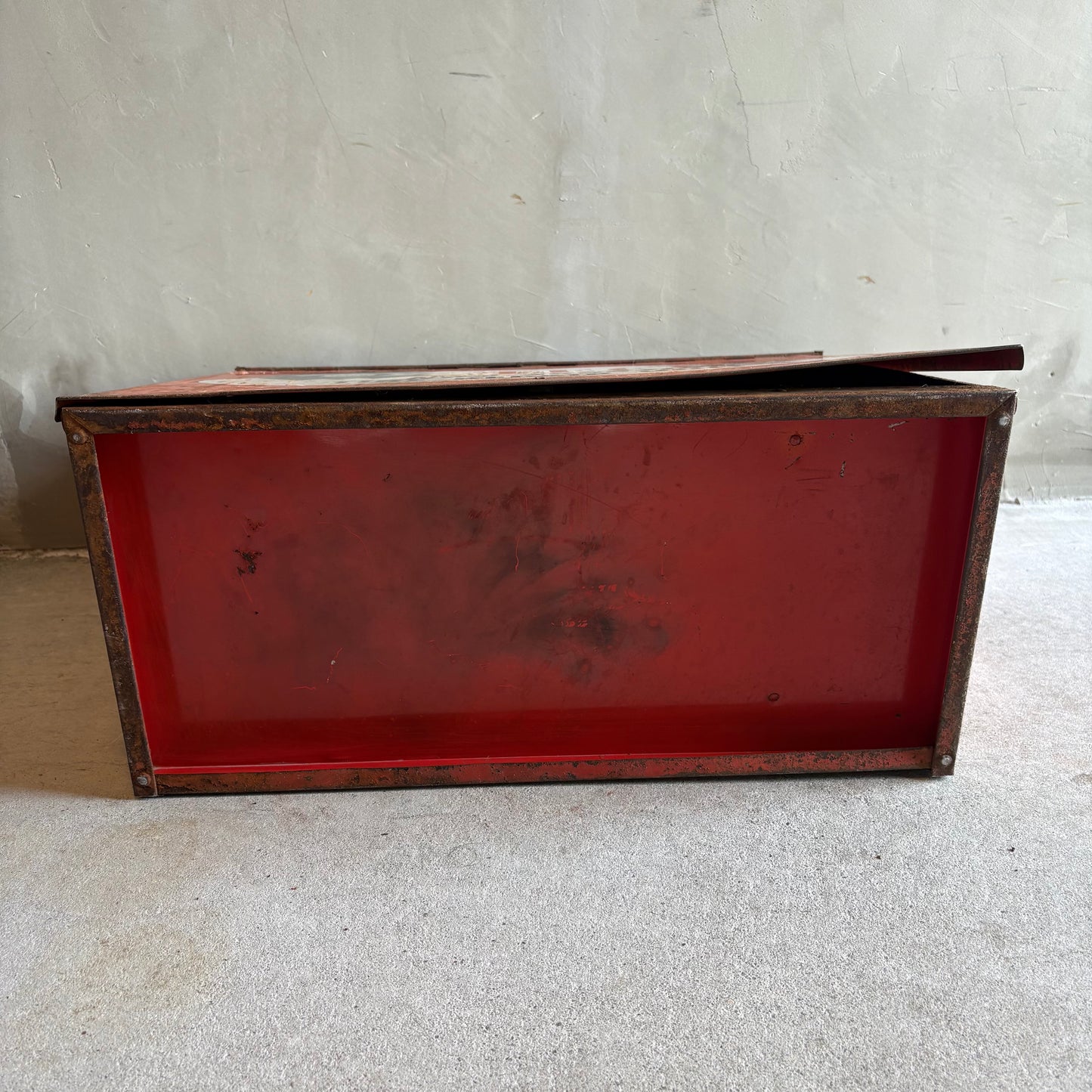【1950s USA vintage】TECH Non-Abrasion Tire Repair Unit Cabinet