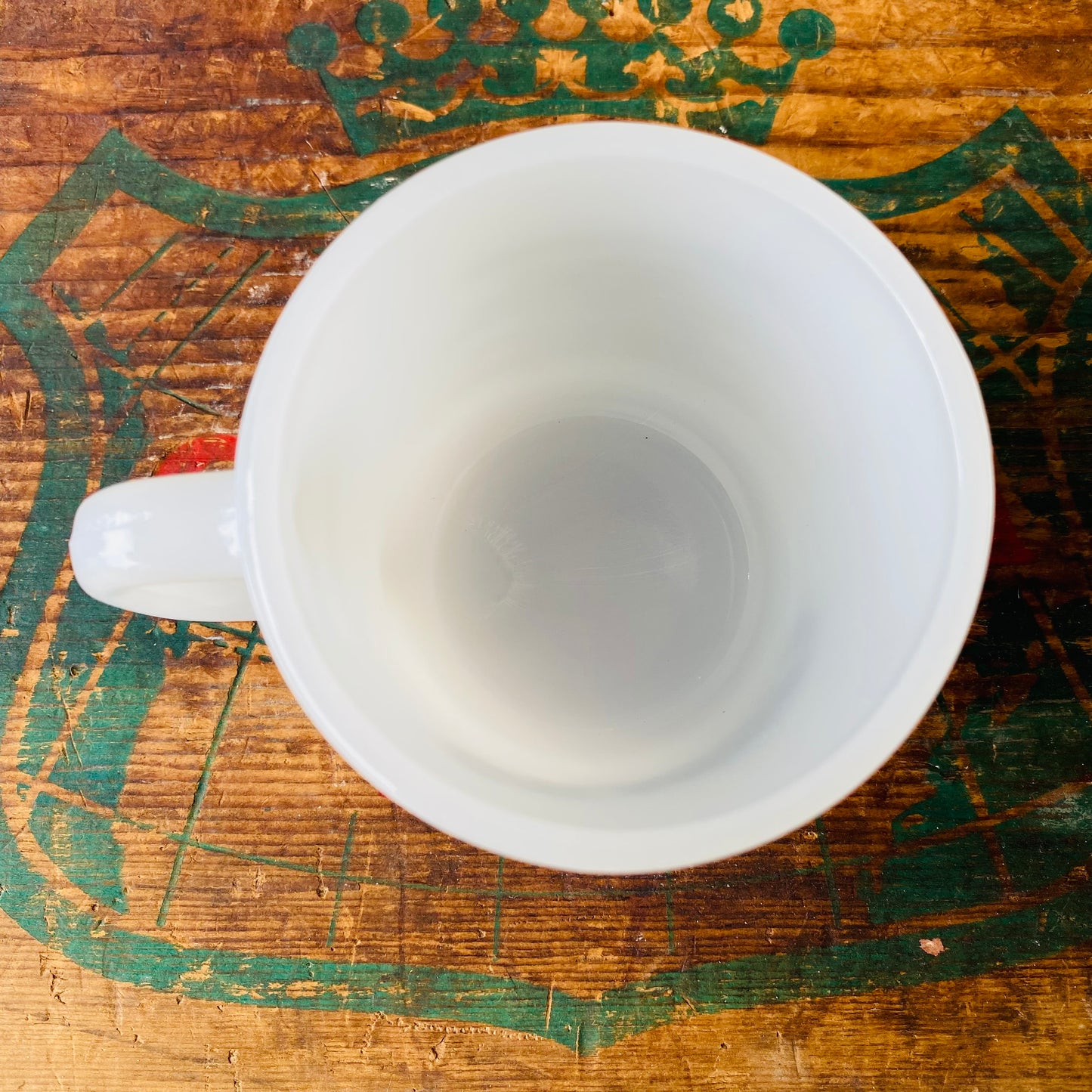 【USA vintage】Glas bake mug GRANDPA