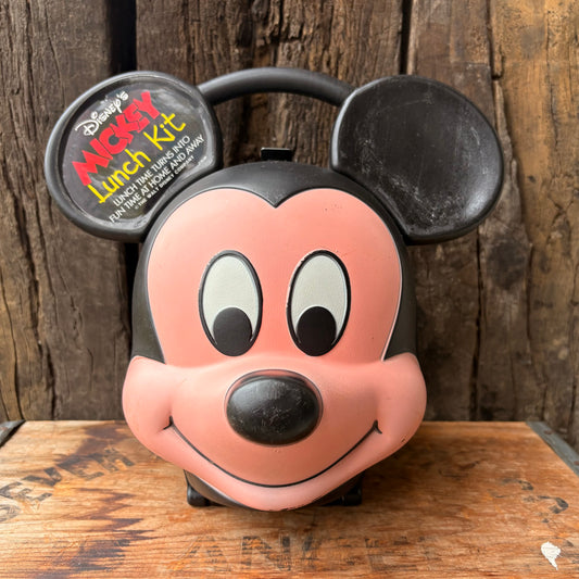 【1980s USA vintage】Disney MICKEY lunch kit