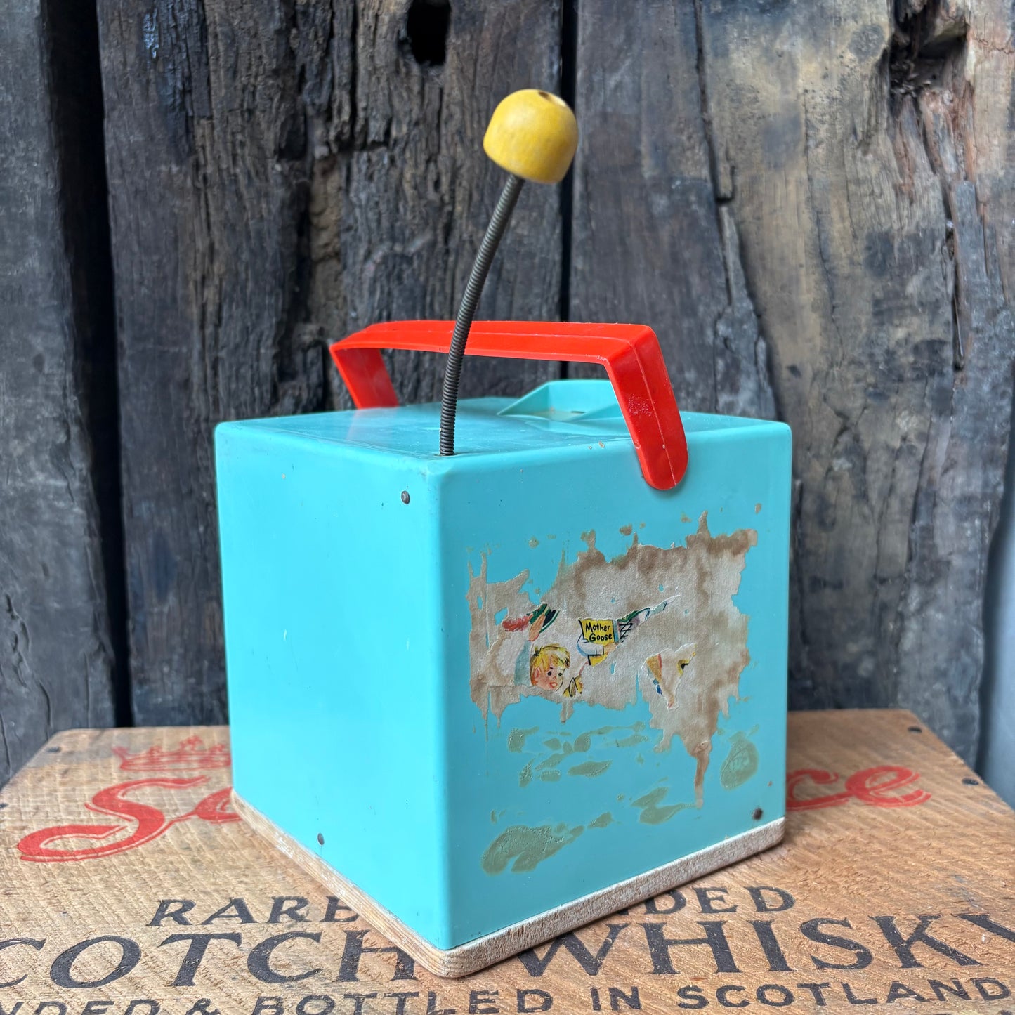 【1960s USA vintage】Fisher-Price PEEK-A-BOO Screen TV