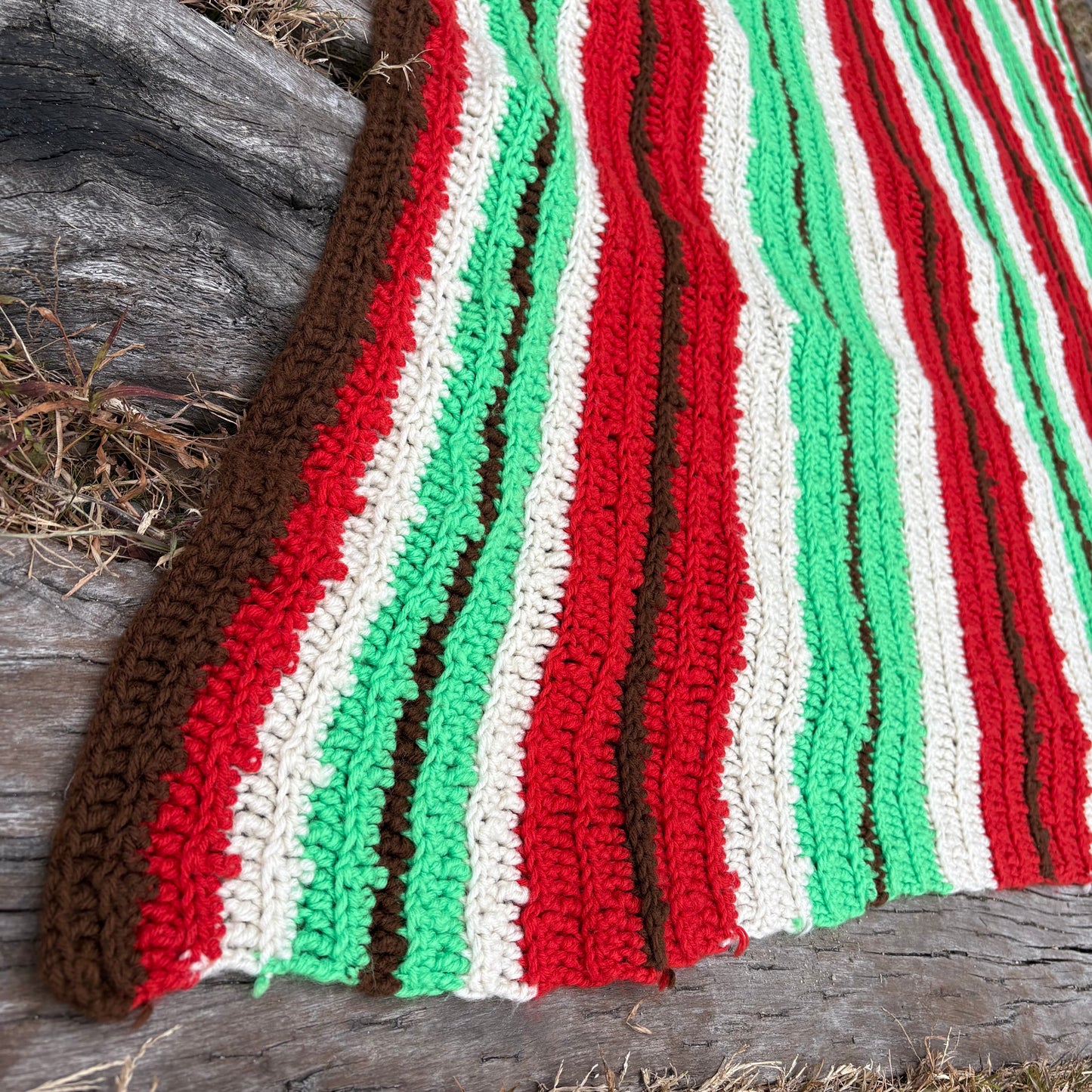 【USA vintage】granny blanket