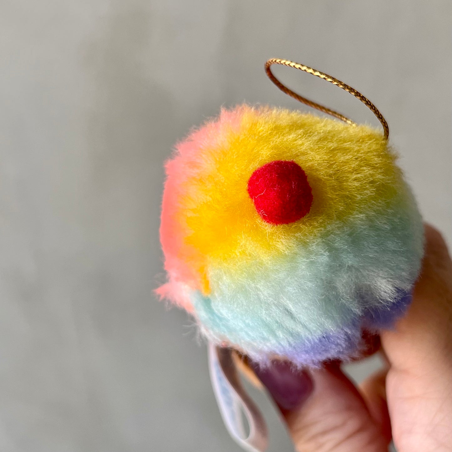 【80s USA vintage】Dan Brechner Snowcone  Plush I Love You