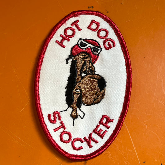 【USA vintage】HOT DOG STOCKER ワッペン