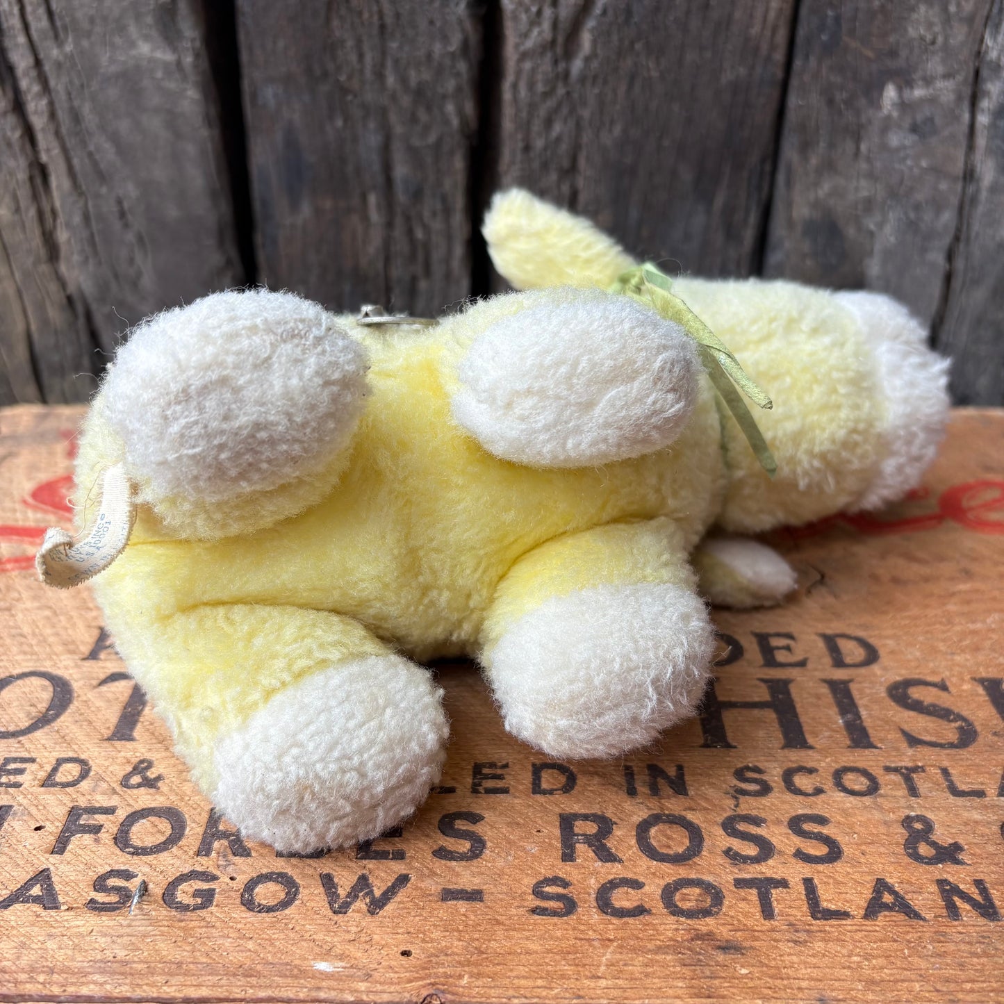【1970s USA vintage】Eden Musical Cow Plush