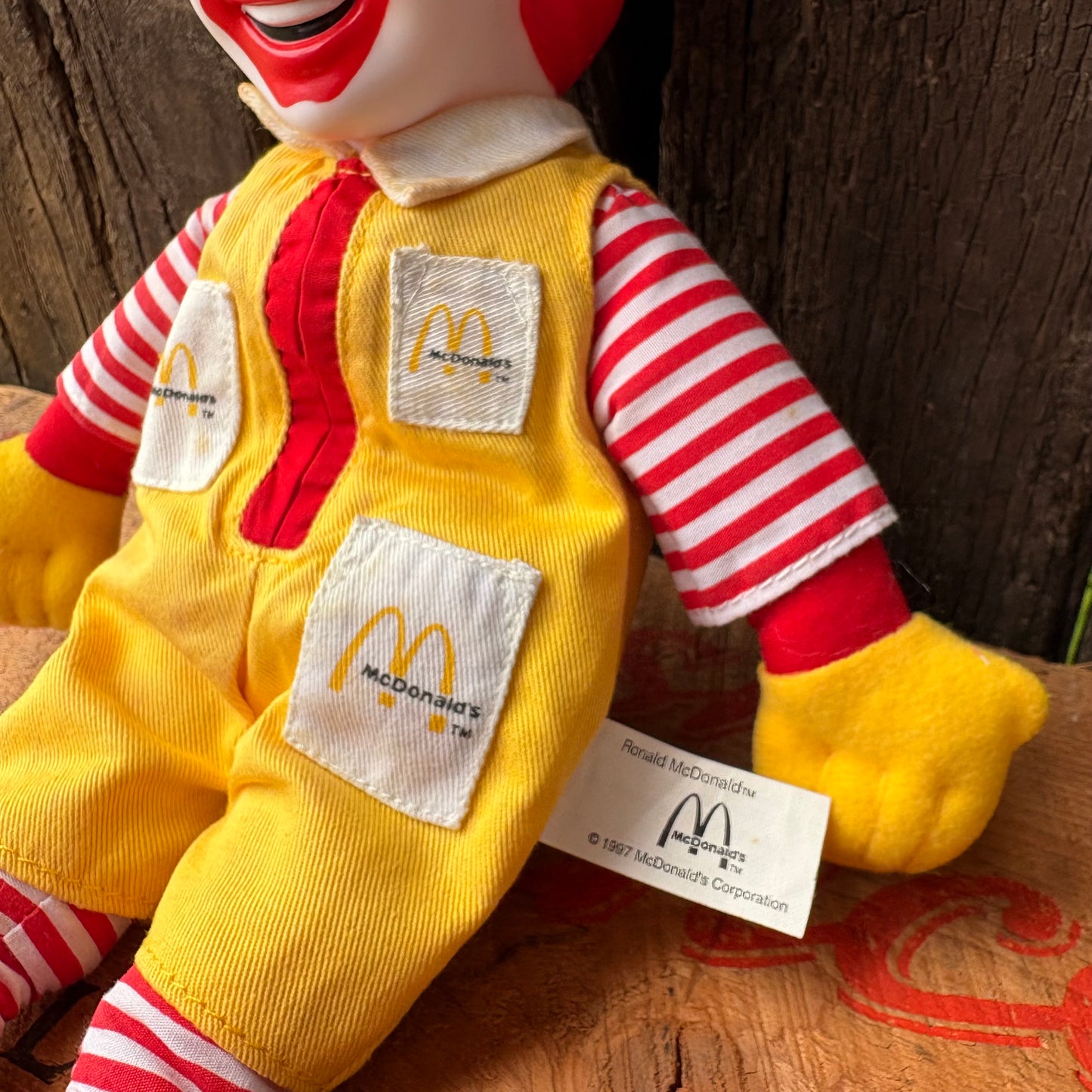 【1997】 Hong Kong McDonald’s Plush Doll  Ronald McDonald