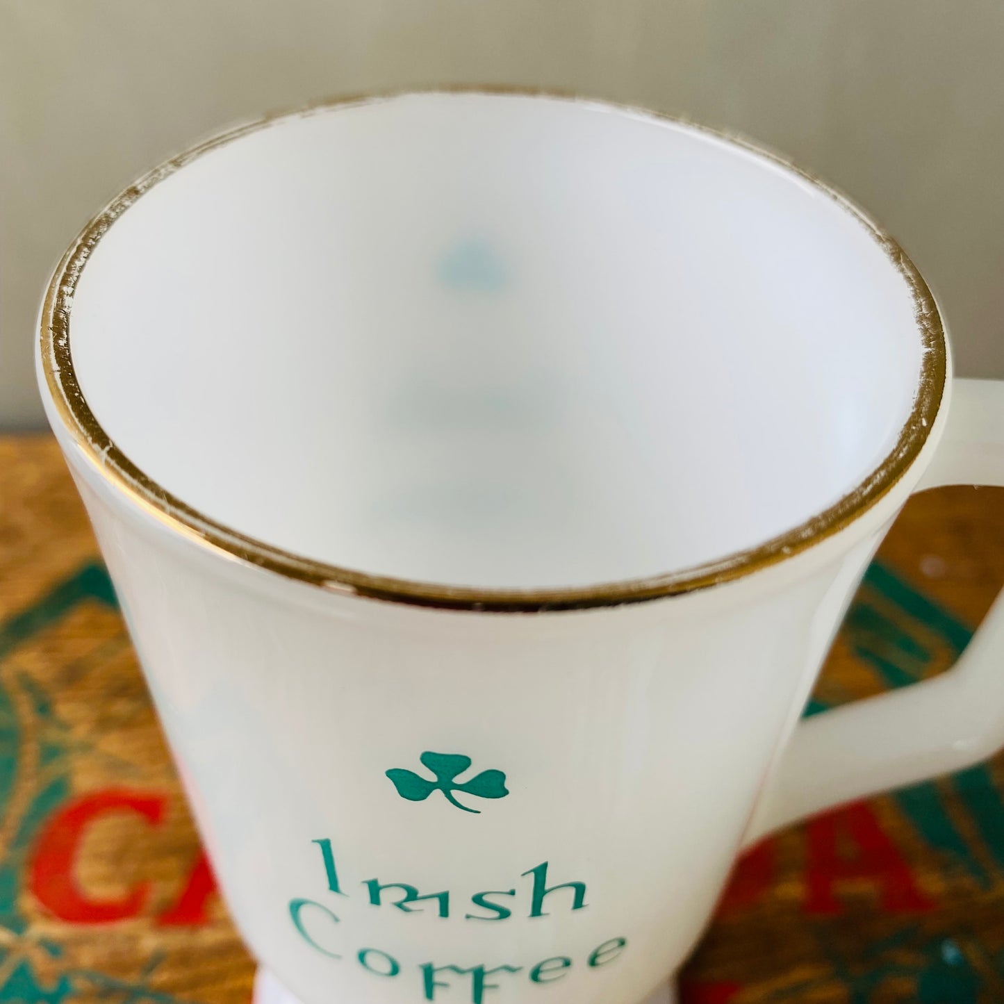 【USA vintage】FEDERAL mug I Rish Coffee