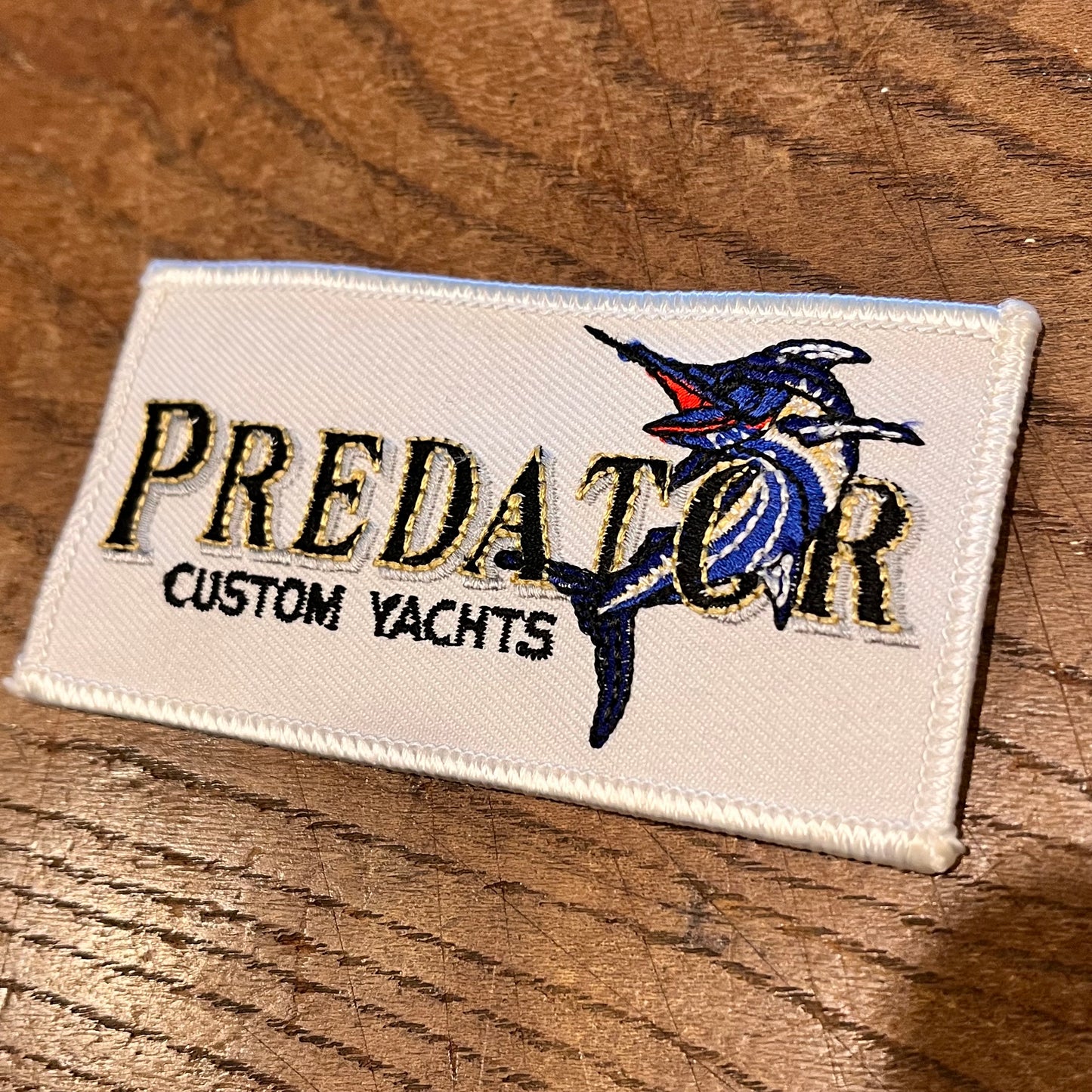 【USA vintage】ワッペン　PREDATOR CUSTOM YACHTS