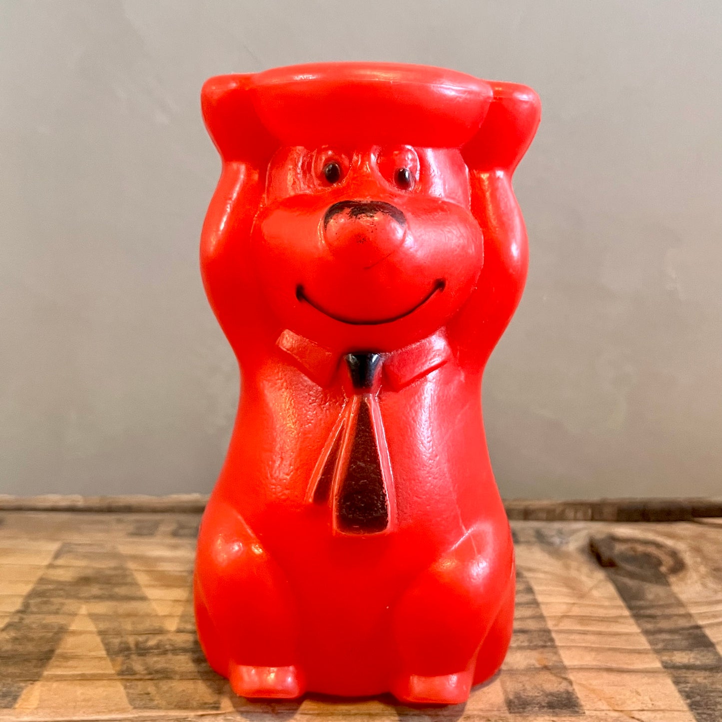 【60s USA vintage】Yogi Bear Bowling Pin （Red）