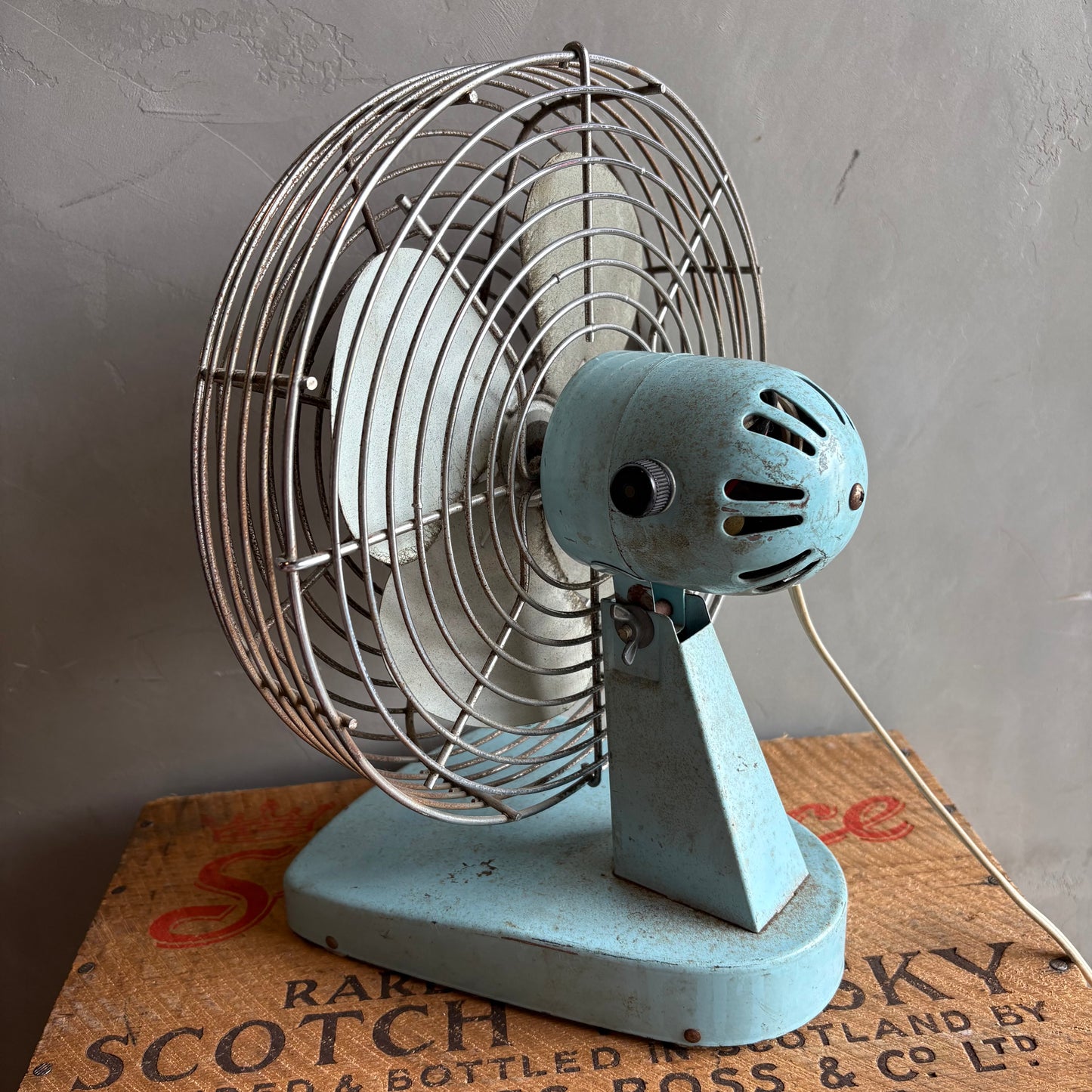 【1950s-1960s USA vintage】Superior Electric Desk Fan
