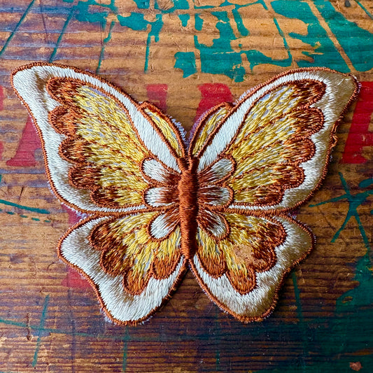 【1970s USA vintage】Wappen butterfly