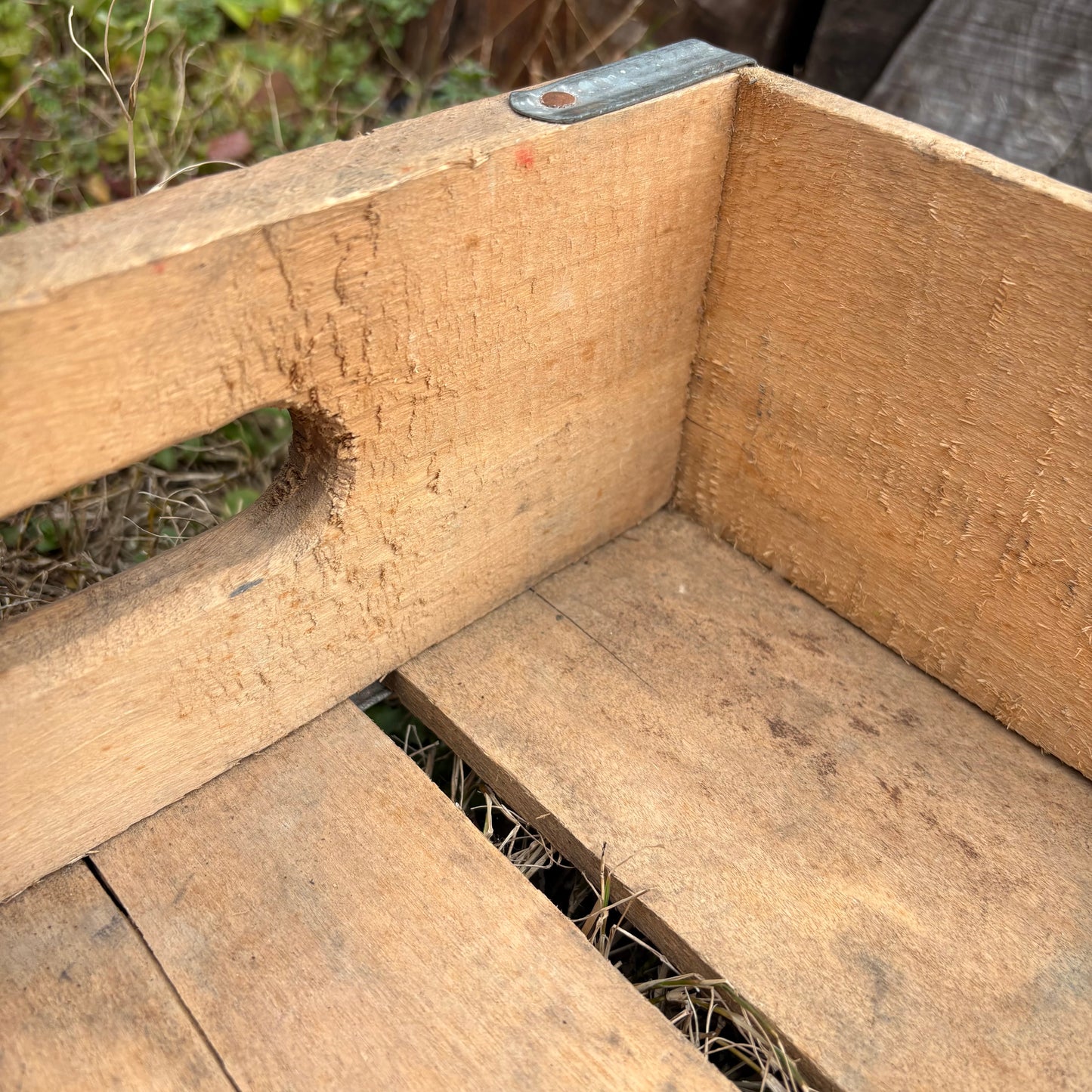 【USA vintage】PEPSI-COLA Wooden Bottle Crate