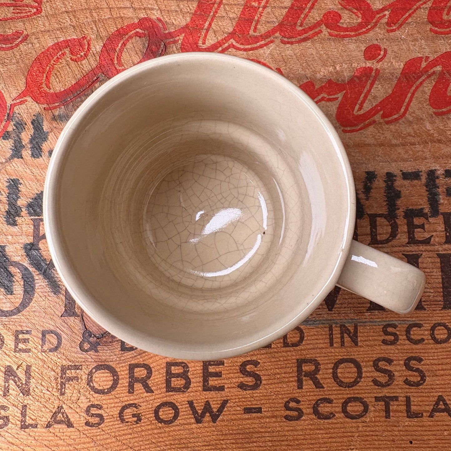 【1970s JAPAN vintage】Flower Mug Cup
