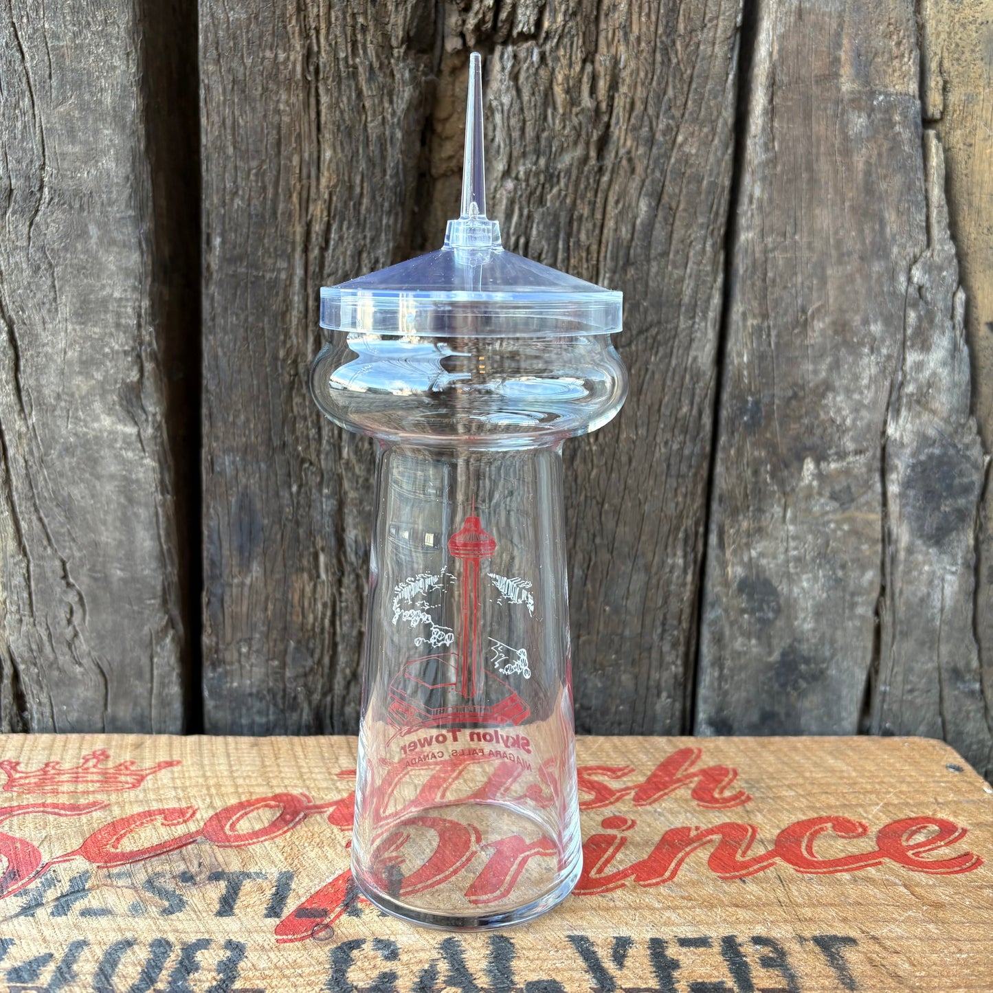 【1970s Canada vintage】Skylon Tower Souvenir Glass