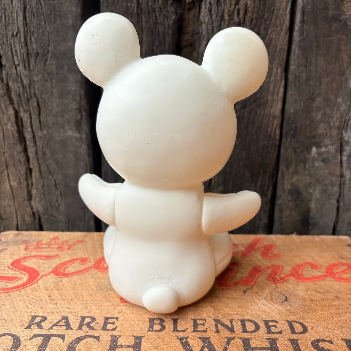 【1960s USA vintage】SANITOY Bear Toy