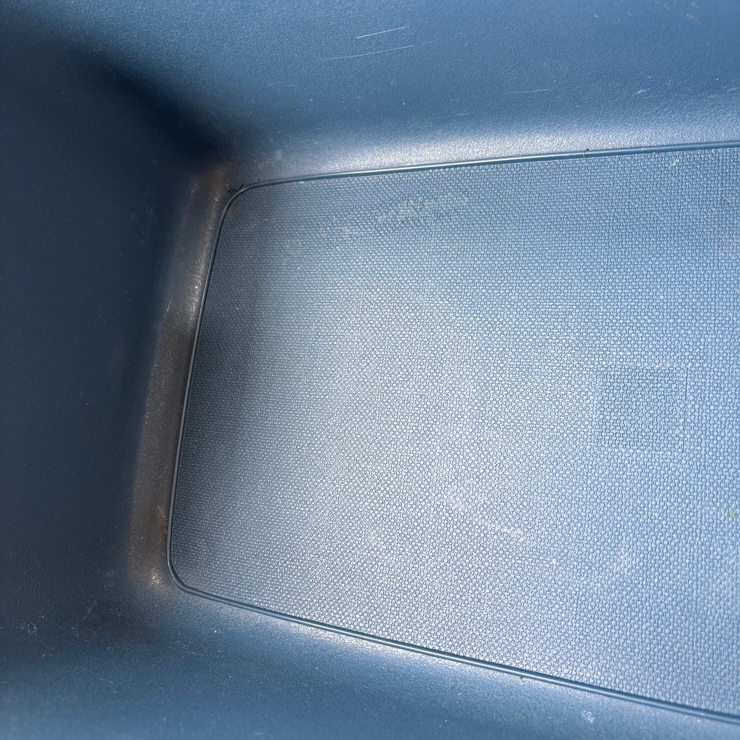 【1960s-1970s USA vintage】Samsonite Train Case Blue