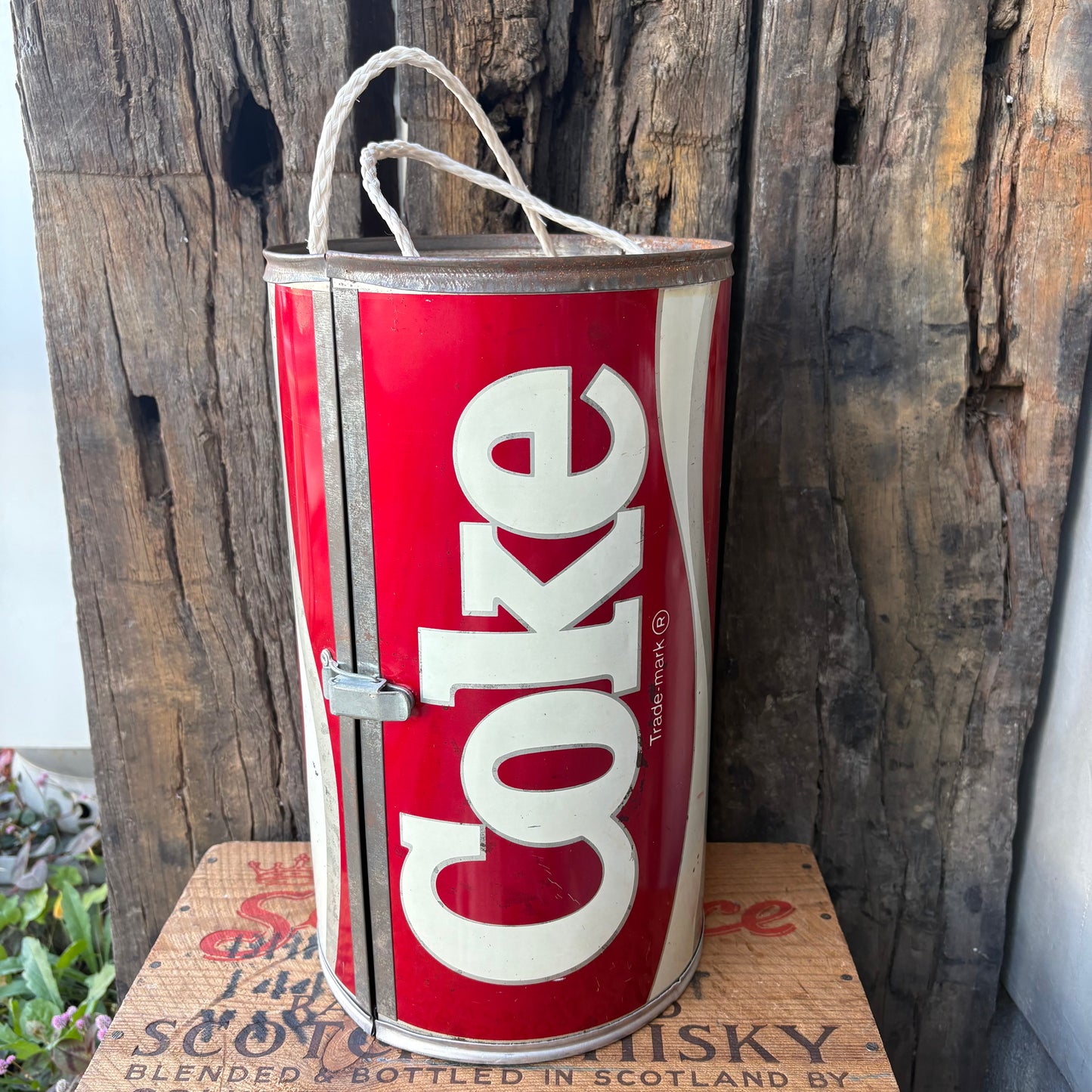 【1970s USA vintage】Coke Can cooler box