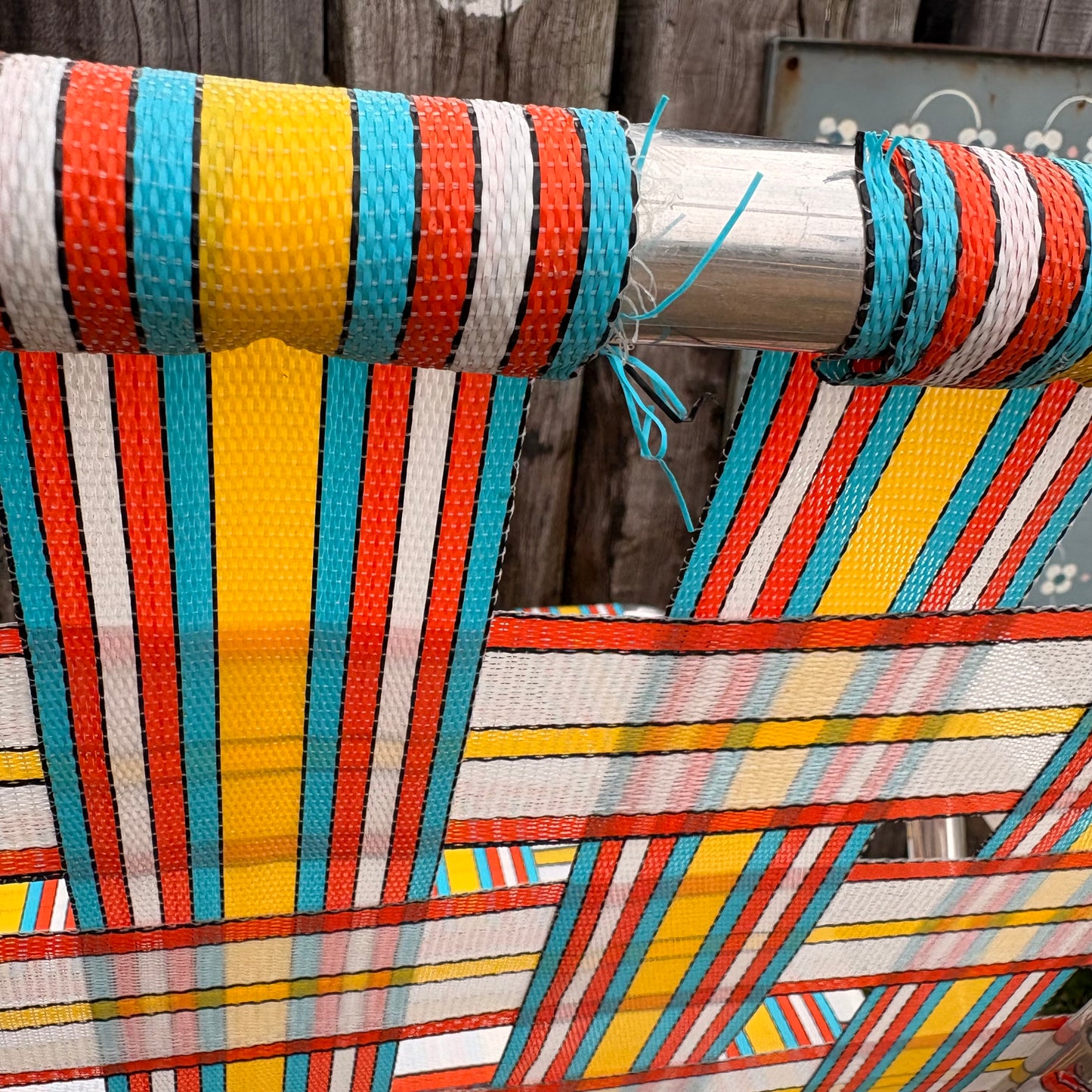 【1960s-1970s USA vintage】Folding Lawn Chair