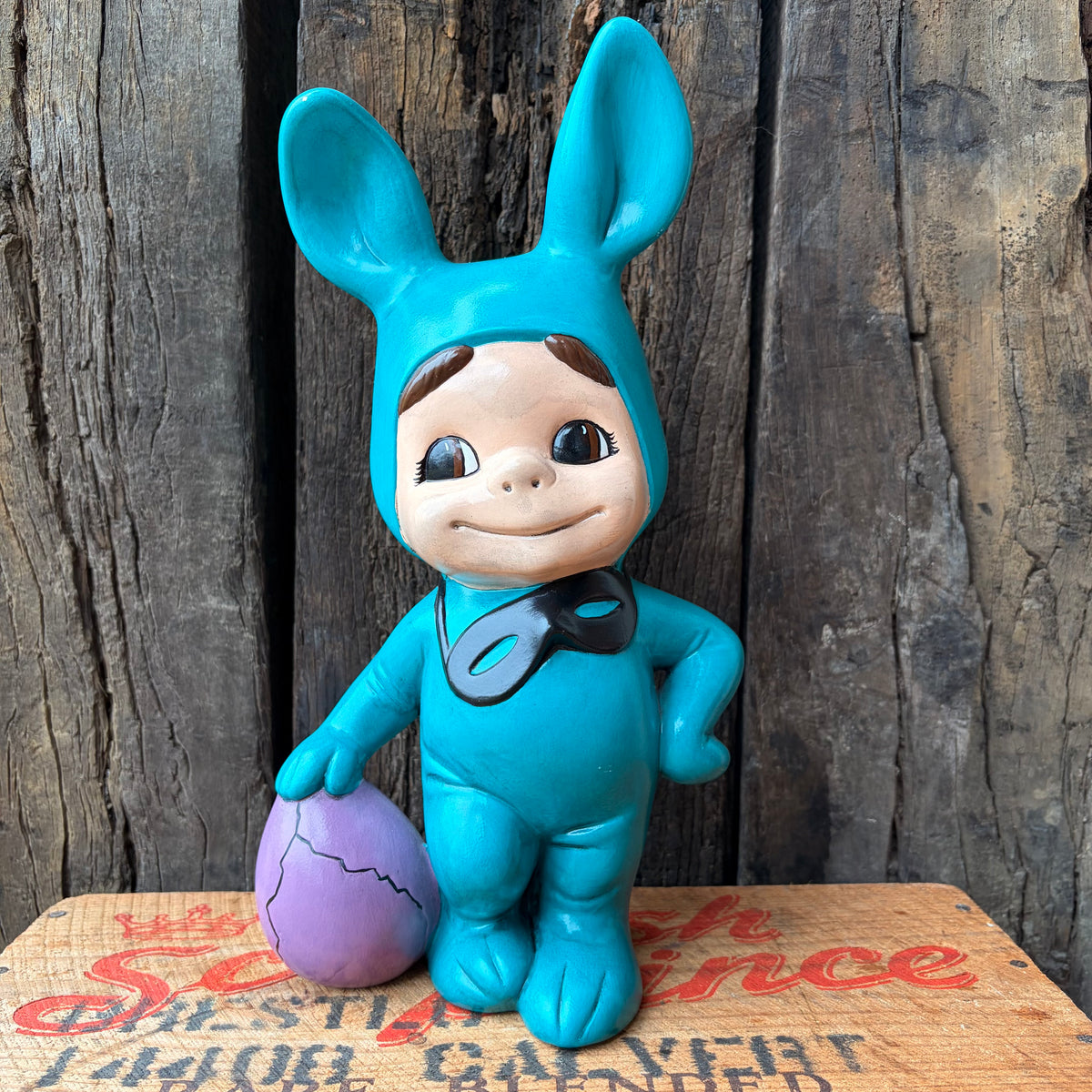 【USA vintage】Atlantic Mold Easter Bunny Ceramic Figure