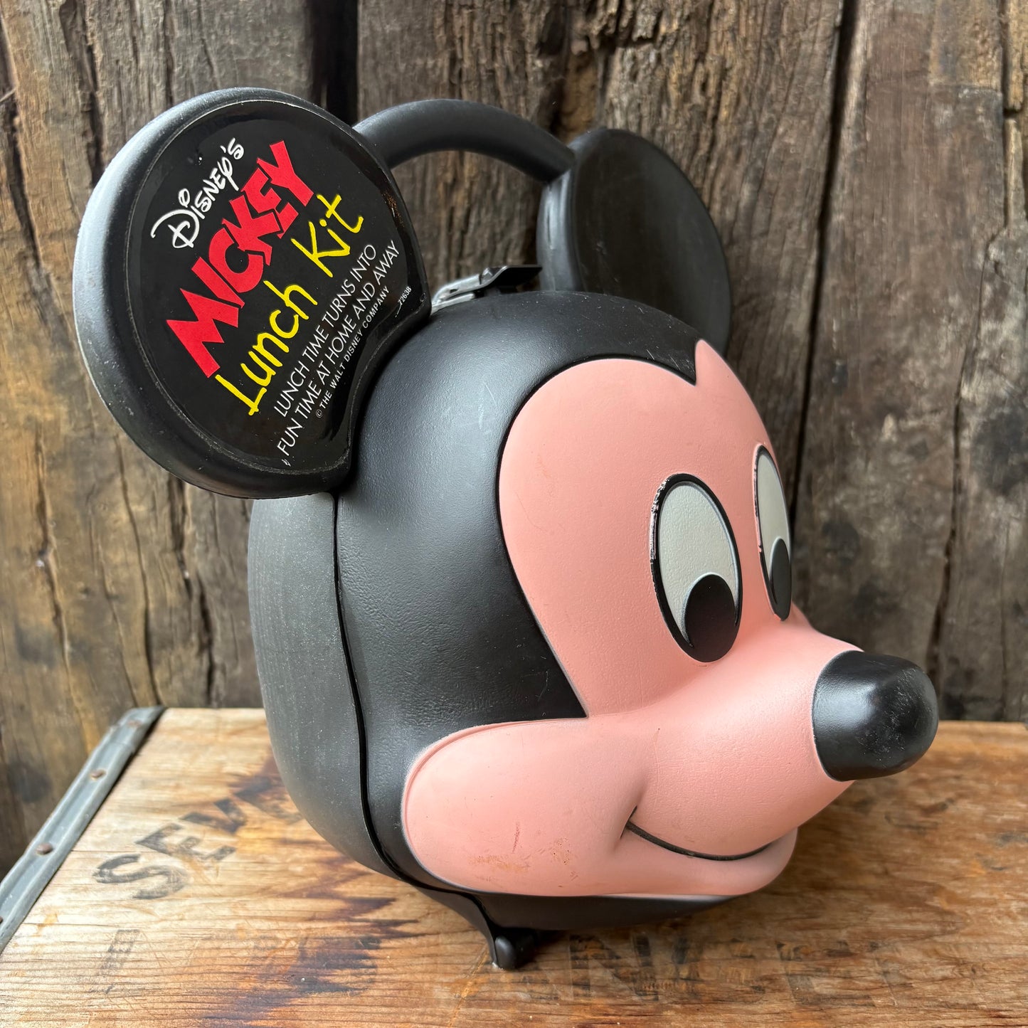 【1980s USA vintage】Disney MICKEY lunch kit