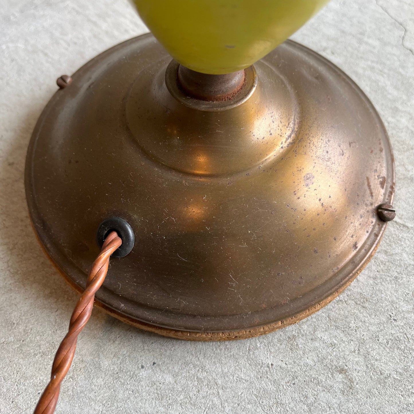【1960s USA vintage】Mid Century Metal Table Lamp