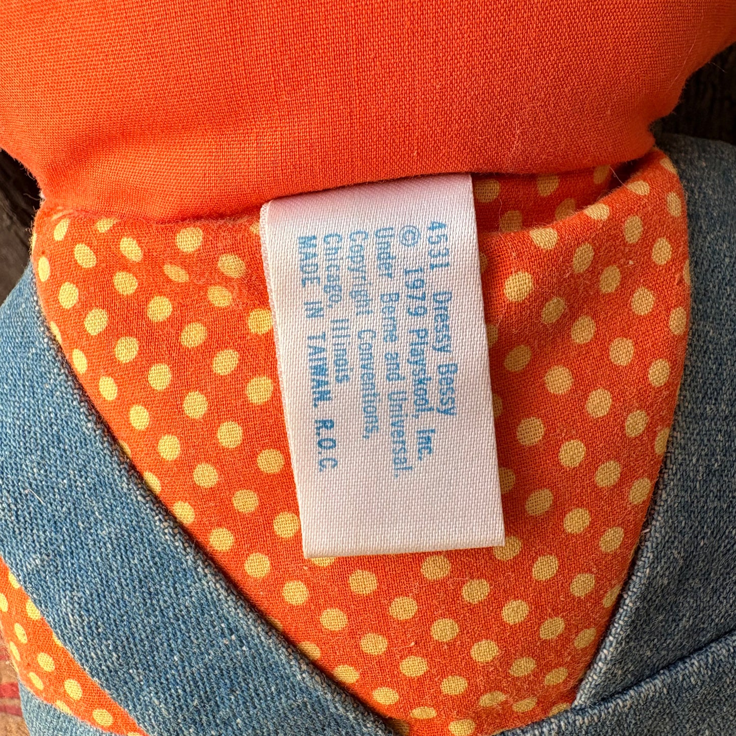 【1970s vintage】PlaySkool Dressy Bessy doll