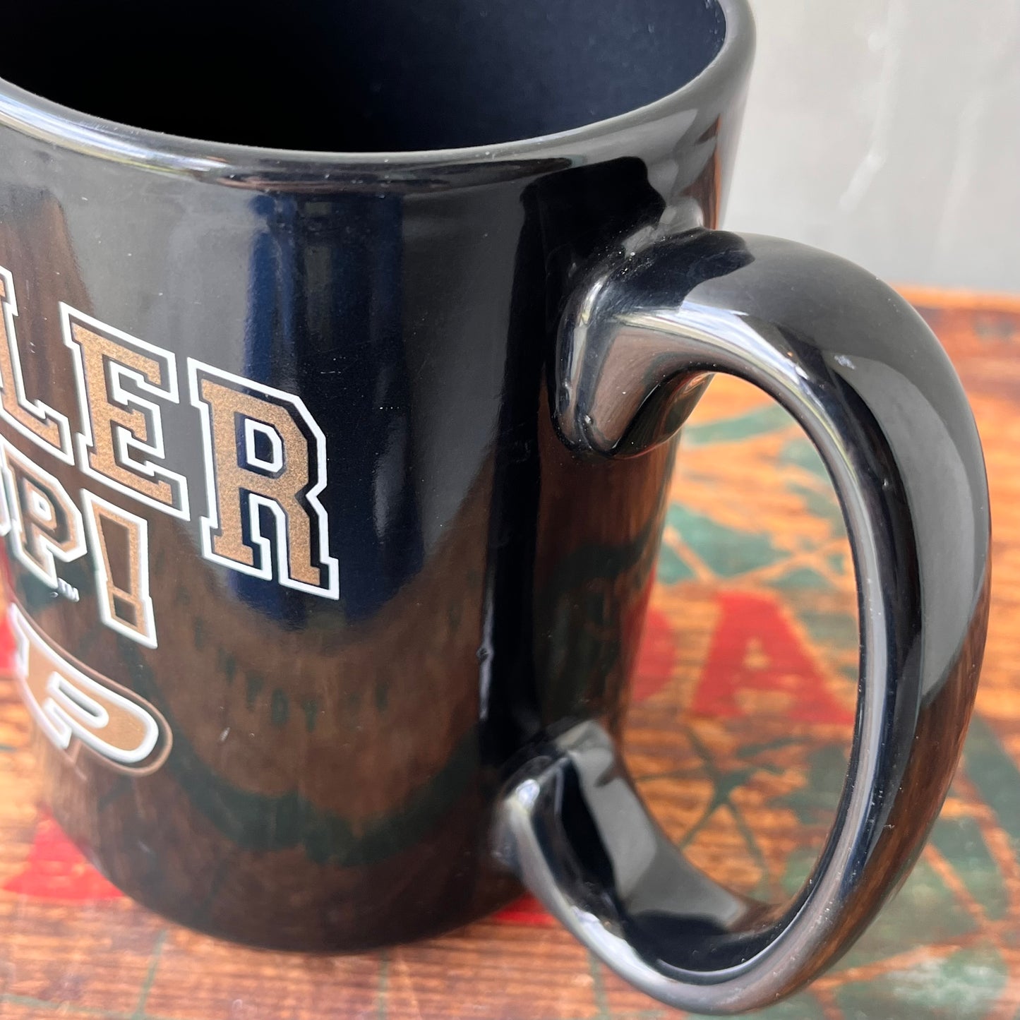 【USA vintage】Purdue Boilermakers
BOILER UP ! P Black Mug