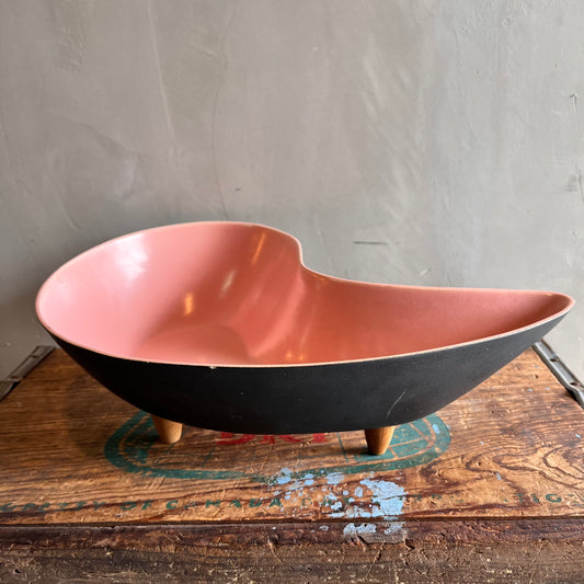 【USA vintage】Footed Bowl