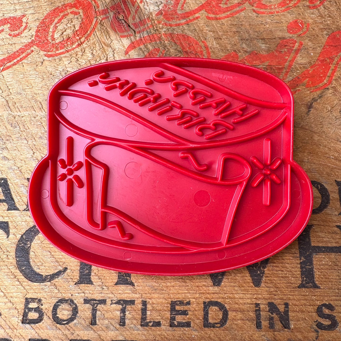 【USA vintage】TUPPERWARE Cookie Cutter birthday cake
